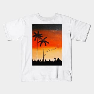 Dusk Scenery Kids T-Shirt